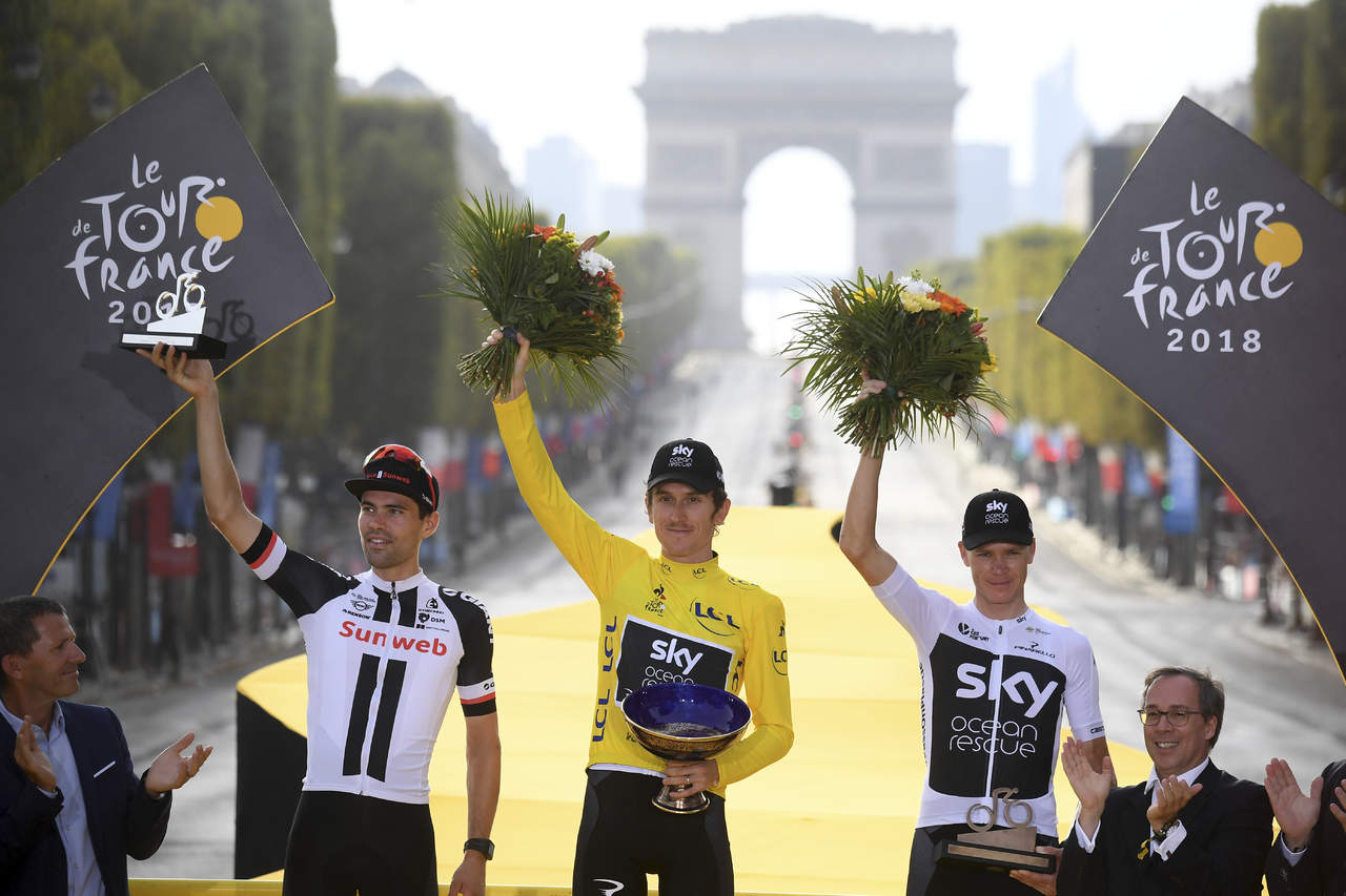 Thomas se corona en el Tour de France. Noticias en tiempo real