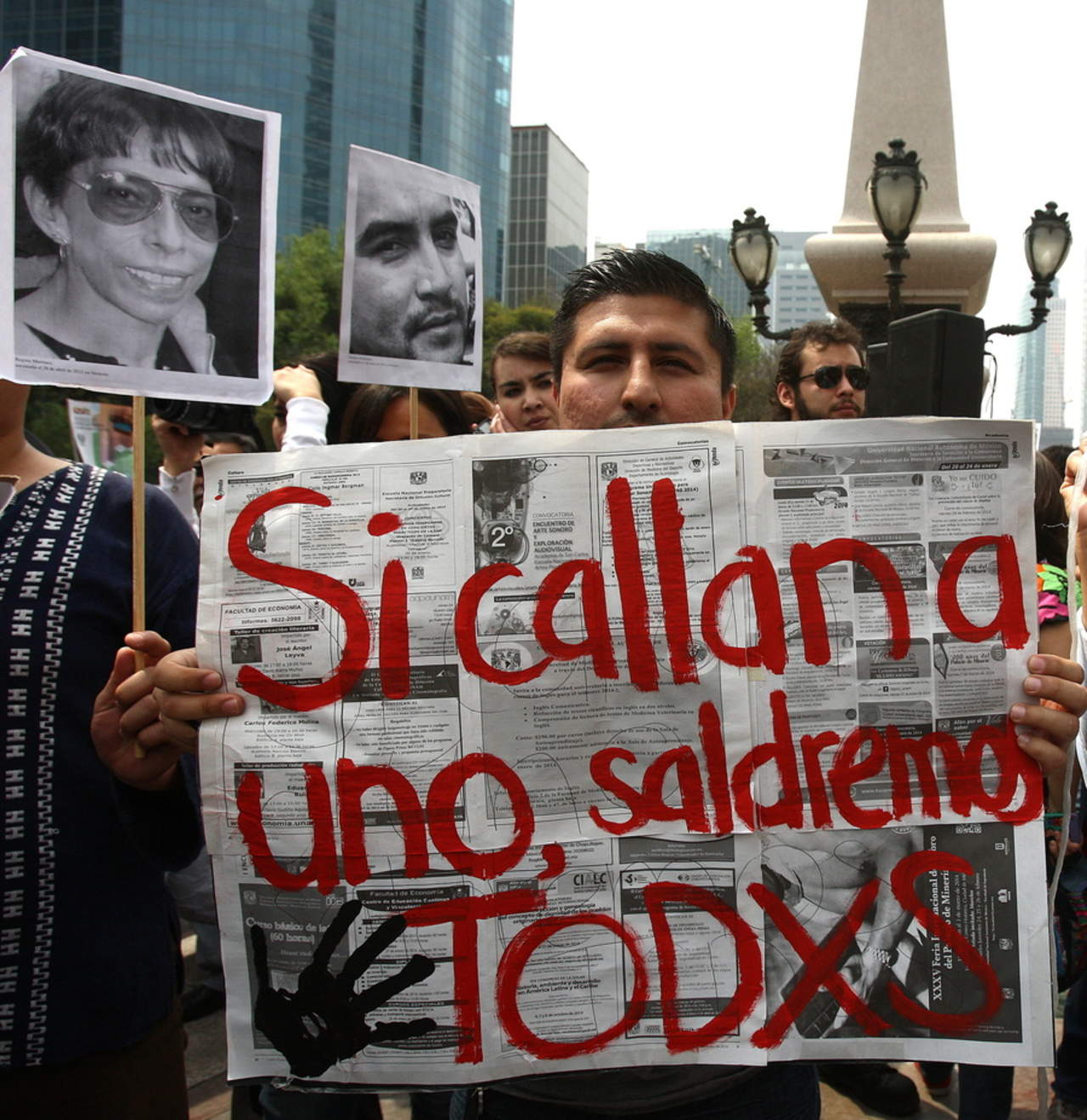 Periodistas desplazados piden apoyo al futuro gobierno. Noticias en tiempo real
