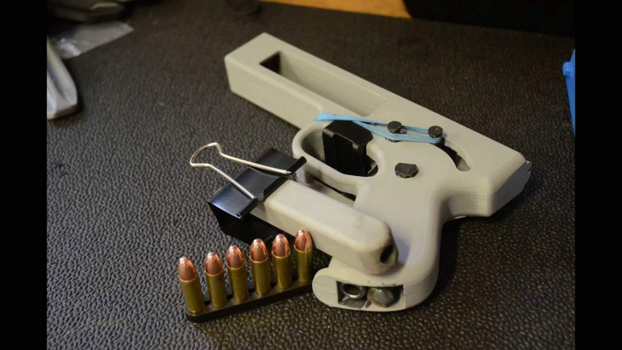 Bloquean en EU distribución de manuales para imprimir armas 3D. Noticias en tiempo real