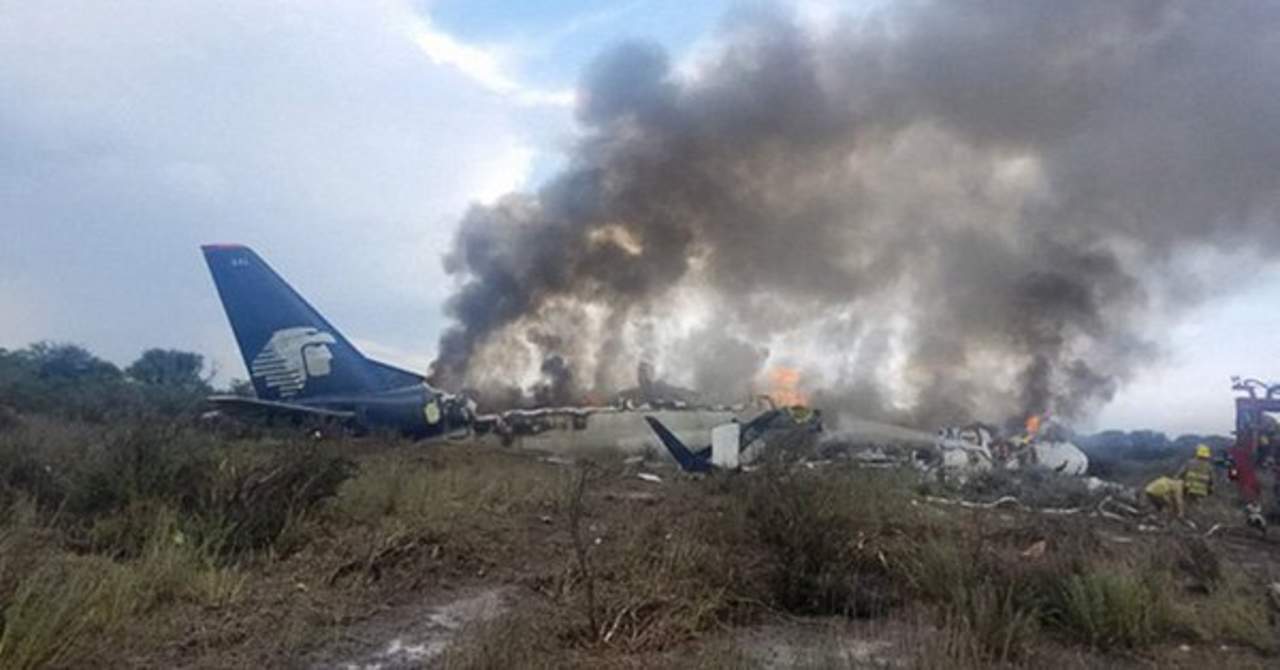 Así fue el despegue y accidente del avión de Aeroméxico en Durango. Noticias en tiempo real