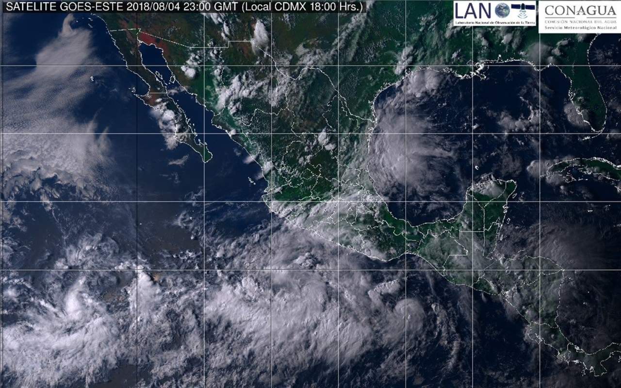 Depresión tropical del Pacífico será tormenta tropical el domingo. Noticias en tiempo real