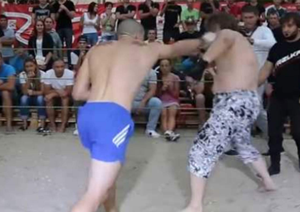 La atípica pelea entre un abogado y un boxeador amateur. Noticias en tiempo real