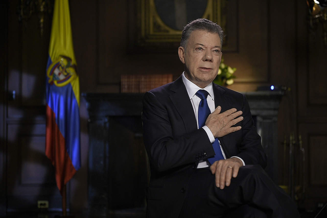 Santos se despide de los colombianos; le desea lo mejor a Duque. Noticias en tiempo real