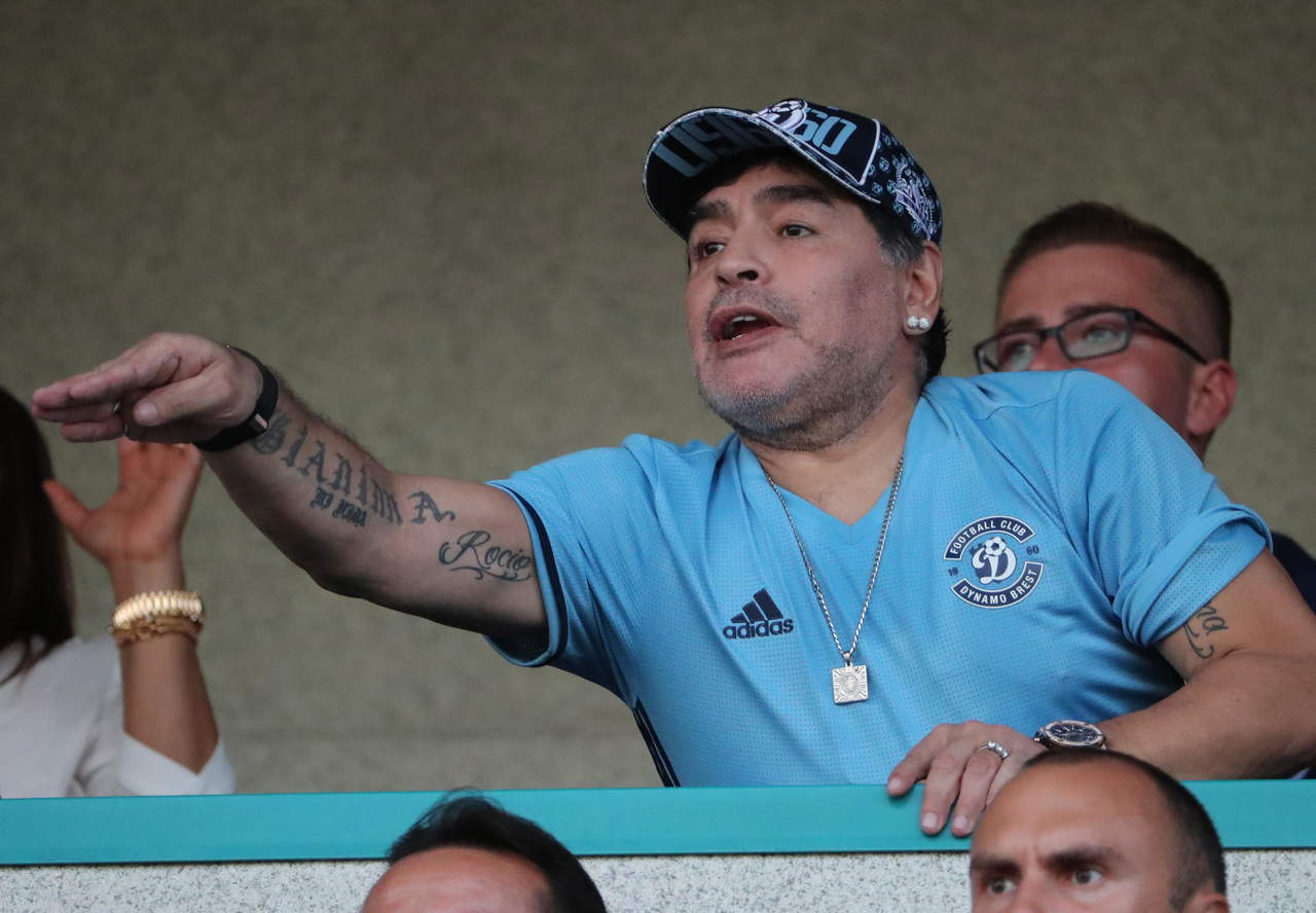 Me jo... que algunos periodistas no me incluyan: Maradona. Noticias en tiempo real