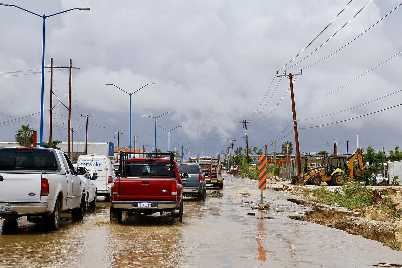 Provoca tormenta John lluvias en Baja California Sur. Noticias en tiempo real