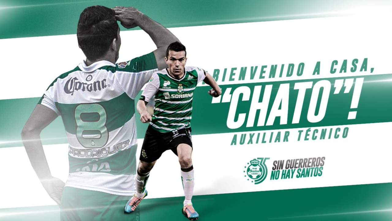 Chato Rodríguez regresa a Santos Laguna; va como Auxiliar Técnico. Noticias en tiempo real