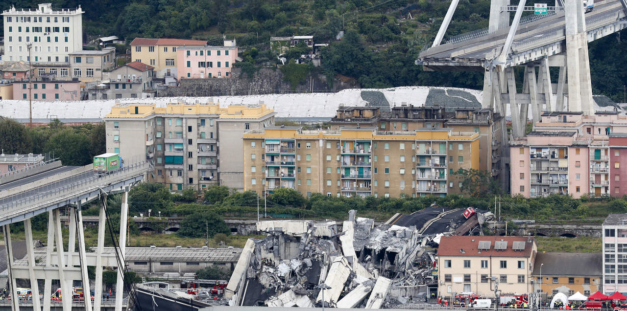 Se eleva a 30 la cifra de muertos por derrumbe en Génova. Noticias en tiempo real