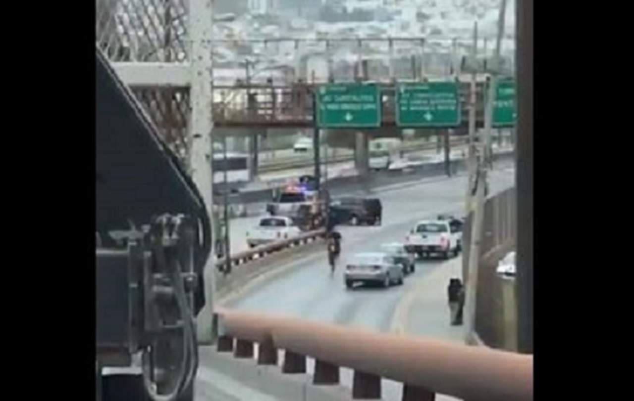 Termina en choque, persecución en carretera Saltillo-Monterrey. Noticias en tiempo real