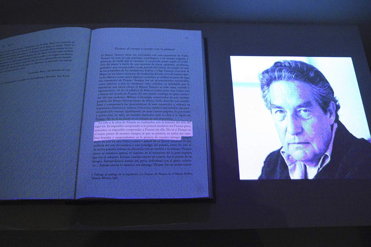 Declaran monumento artístico el acervo Octavio Paz. Noticias en tiempo real