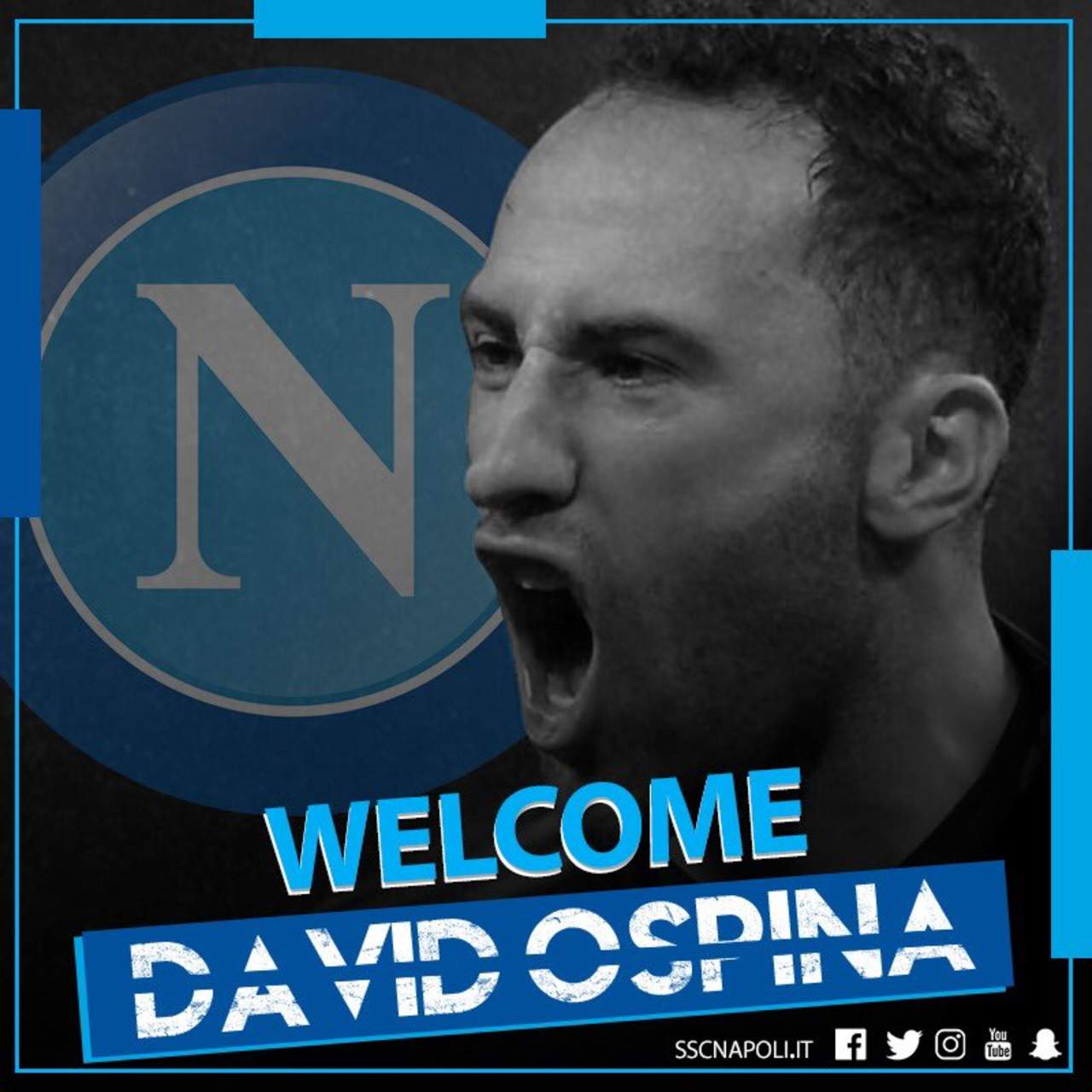 Napoli concreta el préstamo de Ospina. Noticias en tiempo real