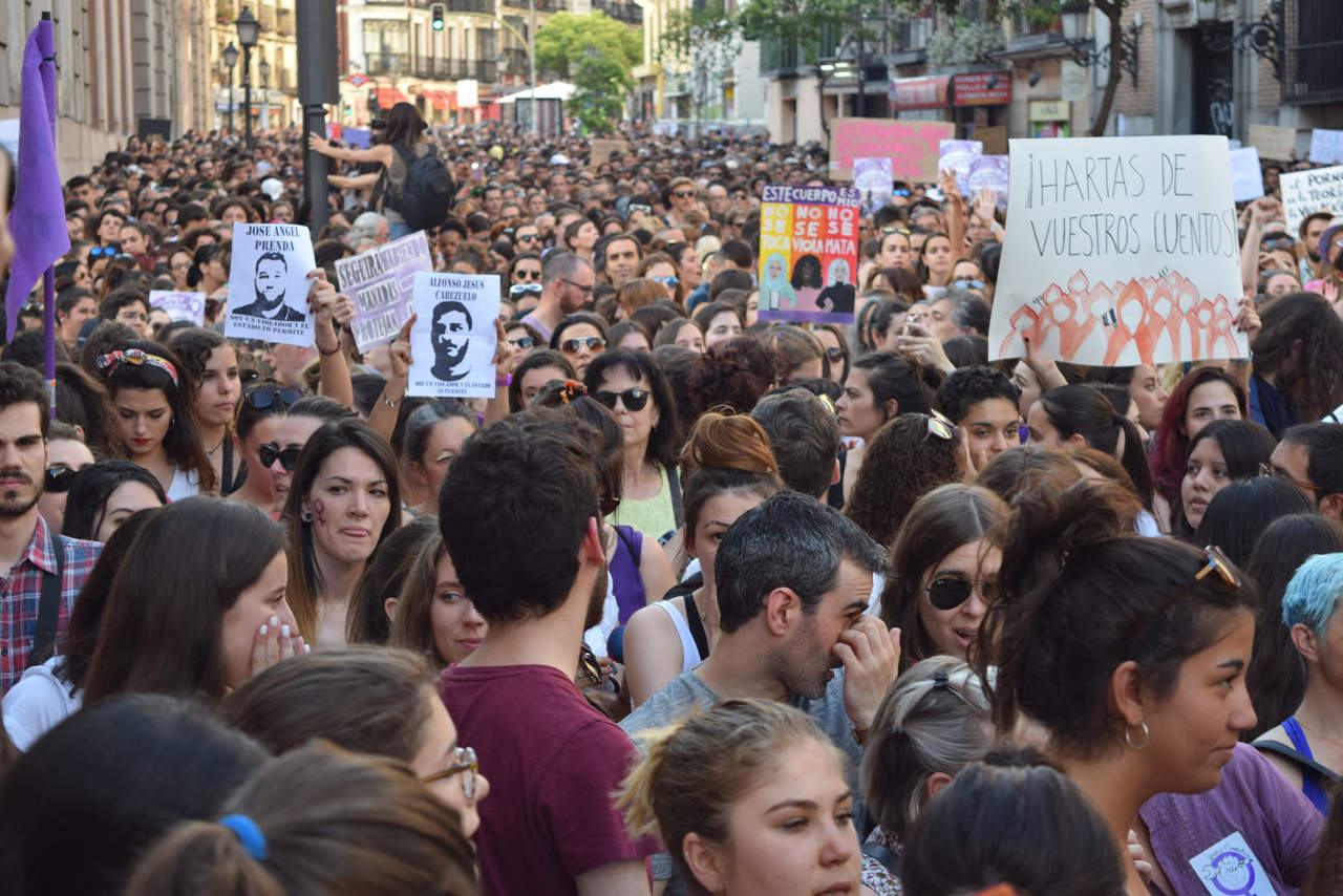 En España se denuncia una violación cada seis horas. Noticias en tiempo real