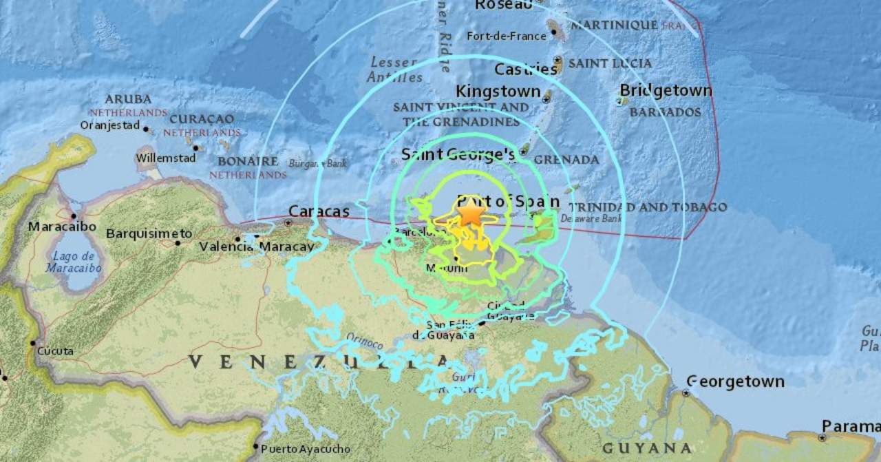 Se registra sismo de 6.3 en Venezuela; EU reporta magnitud de 7.3. Noticias en tiempo real