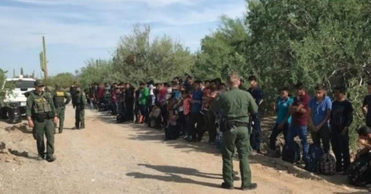Patrulla Fronteriza asegura a 128 inmigrantes en Arizona. Noticias en tiempo real