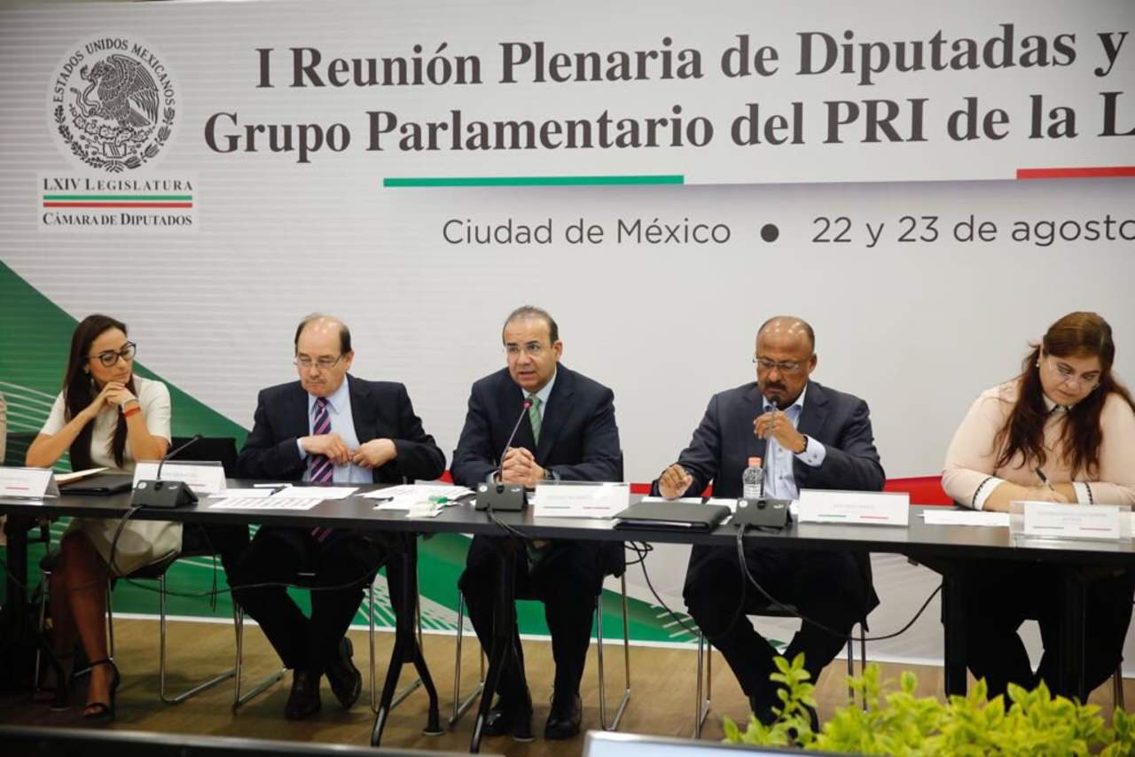 Inaugura Alfonso Navarrete reunión de diputados priistas electos. Noticias en tiempo real