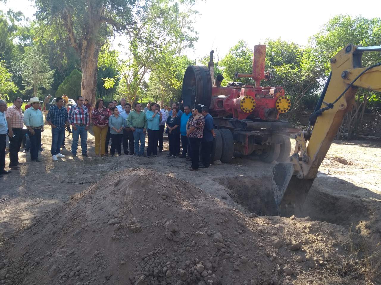 Arranca obra de nuevo pozo de agua potable en Lerdo. Noticias en tiempo real