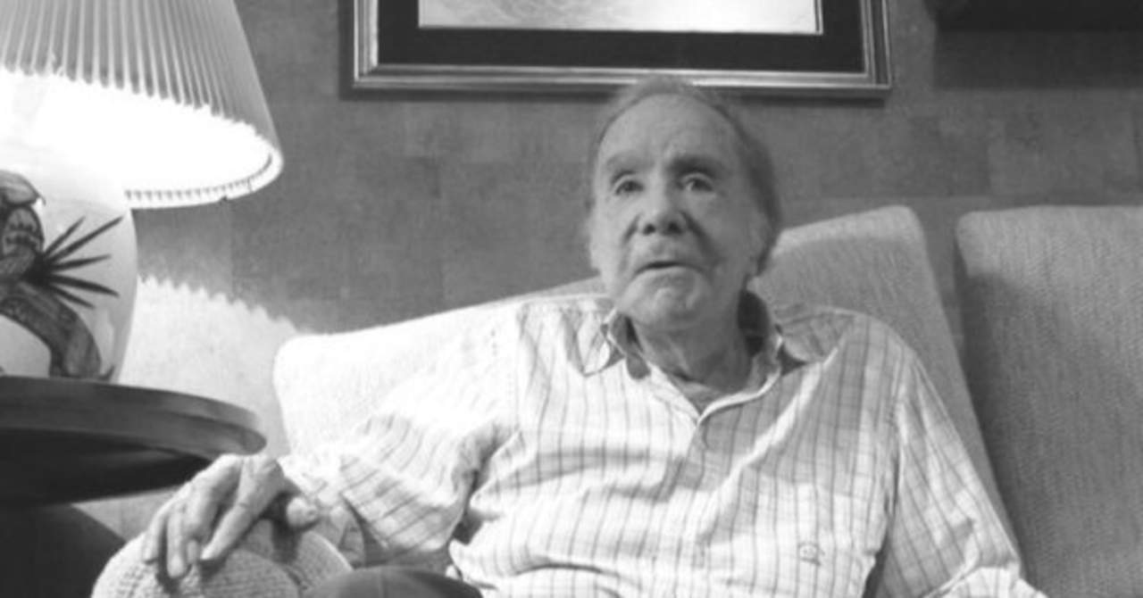 Muere el productor de cine Guillermo Calderón a los 99 años. Noticias en tiempo real