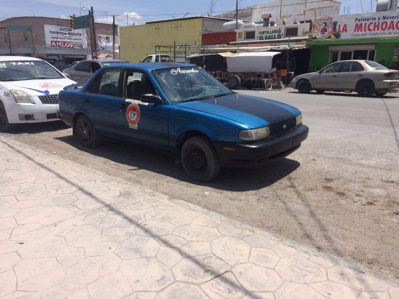 Denuncian piratería de taxis en Tlahualilo. Noticias en tiempo real