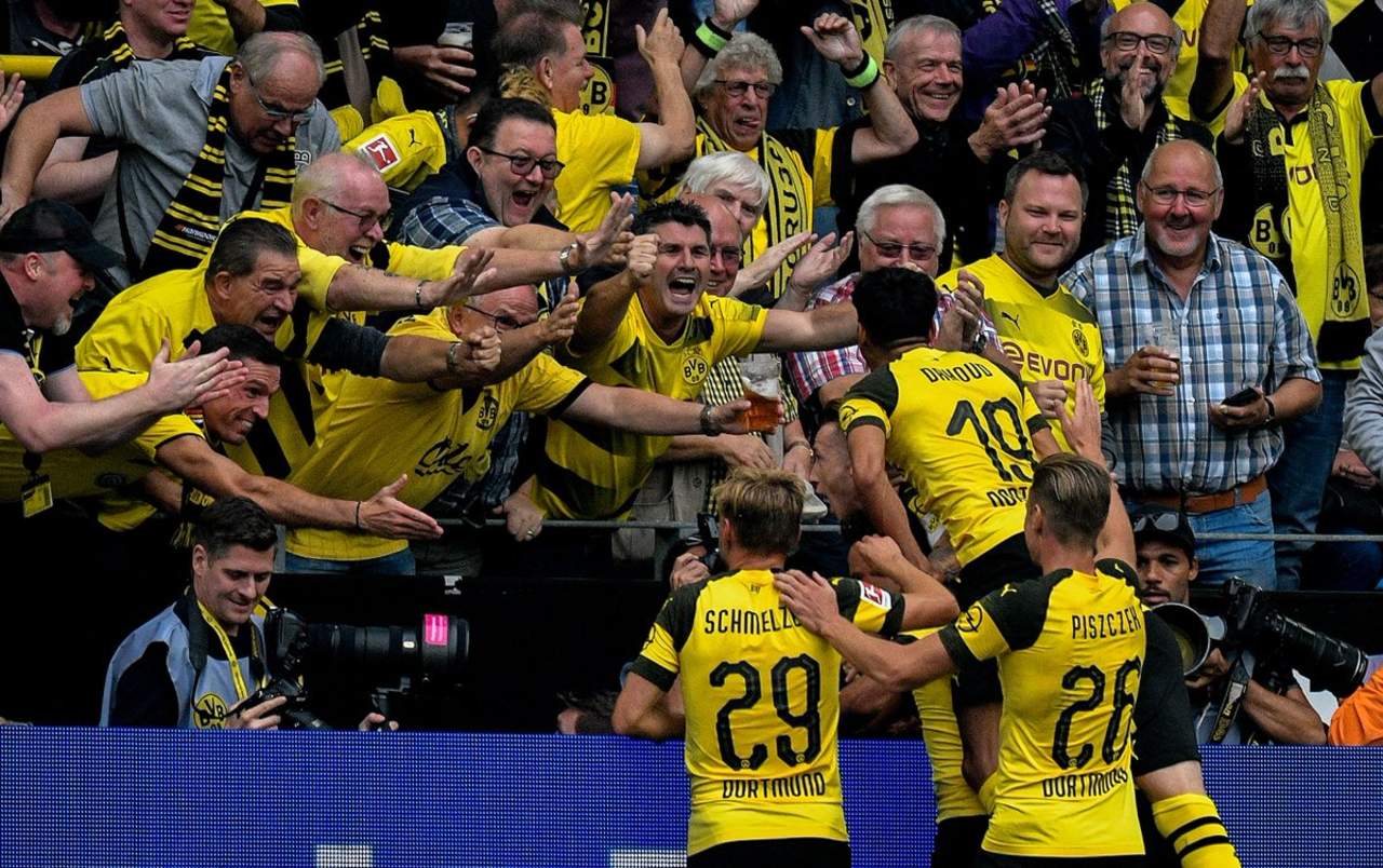 Dortmund remonta y es líder de la Bundesliga. Noticias en tiempo real