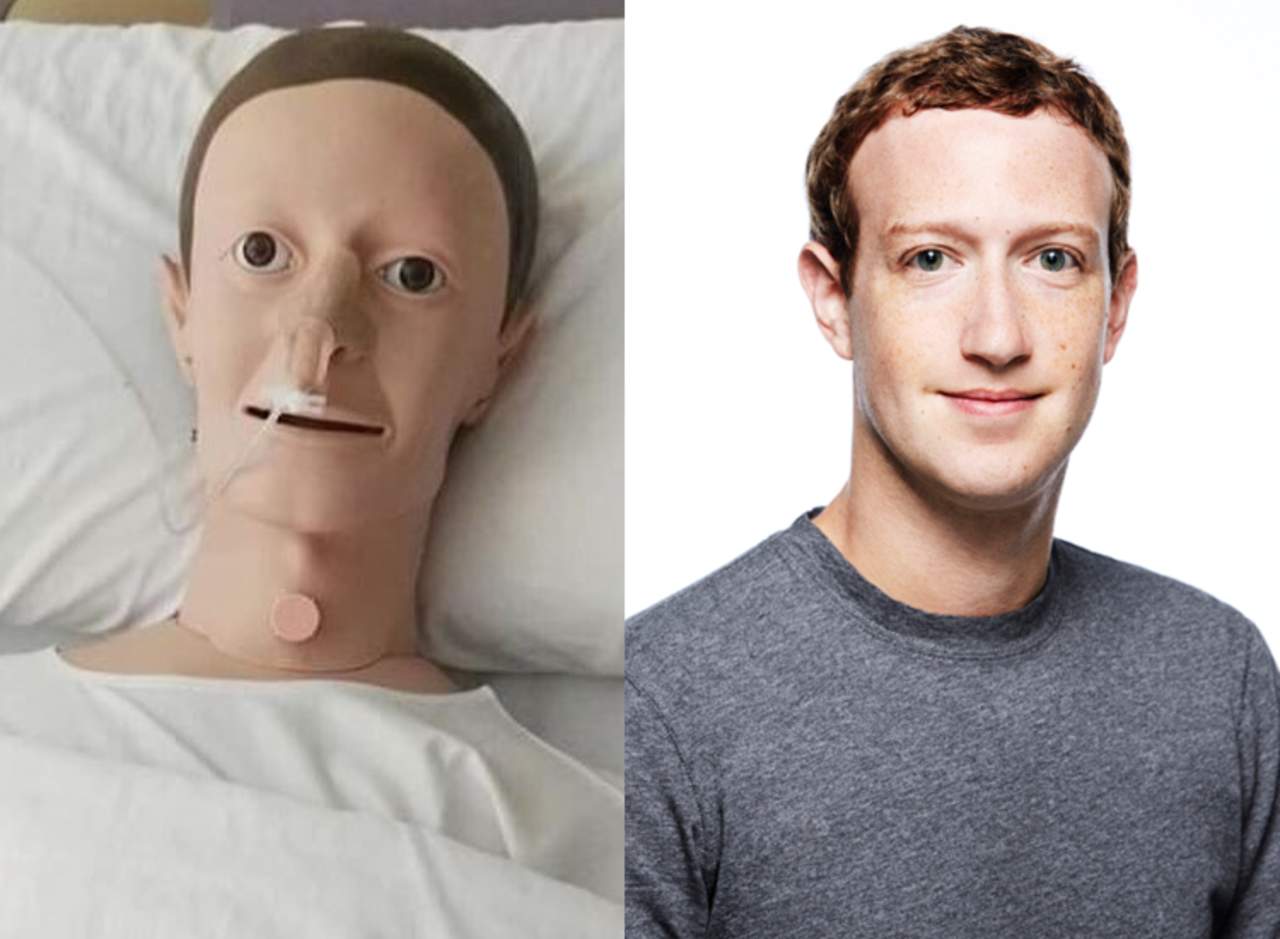 Maniquí parecido a Mark Zuckerberg causa extrañeza. Noticias en tiempo real
