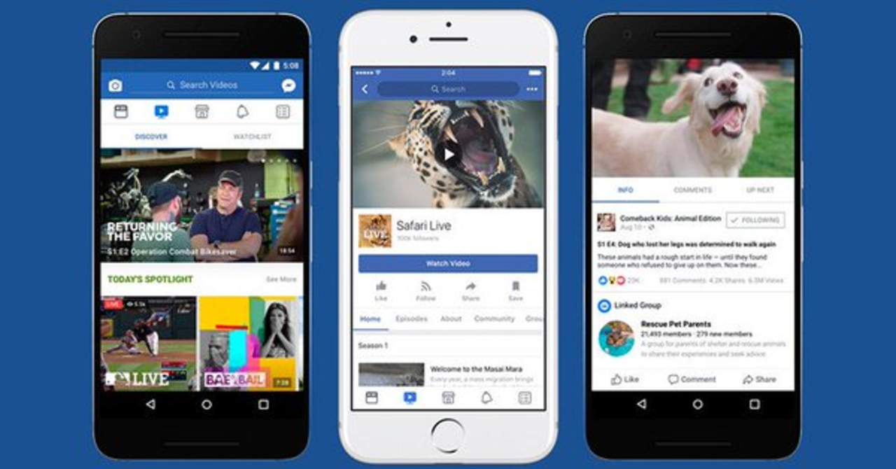 Facebook Watch, la plataforma que competirá con YouTube. Noticias en tiempo real