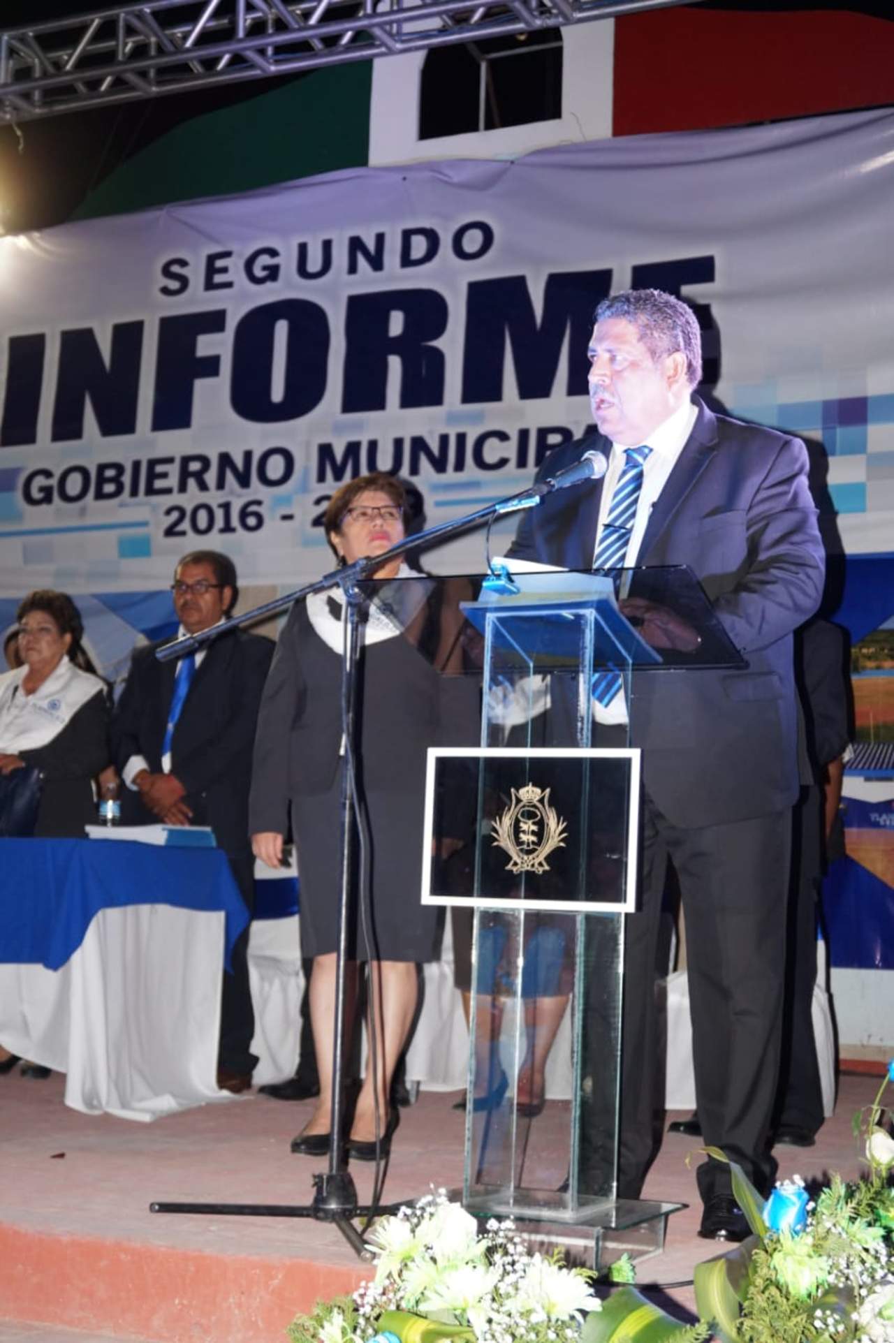 Rinde II Informe de Gobierno el alcalde de Tlahualilo. Noticias en tiempo real