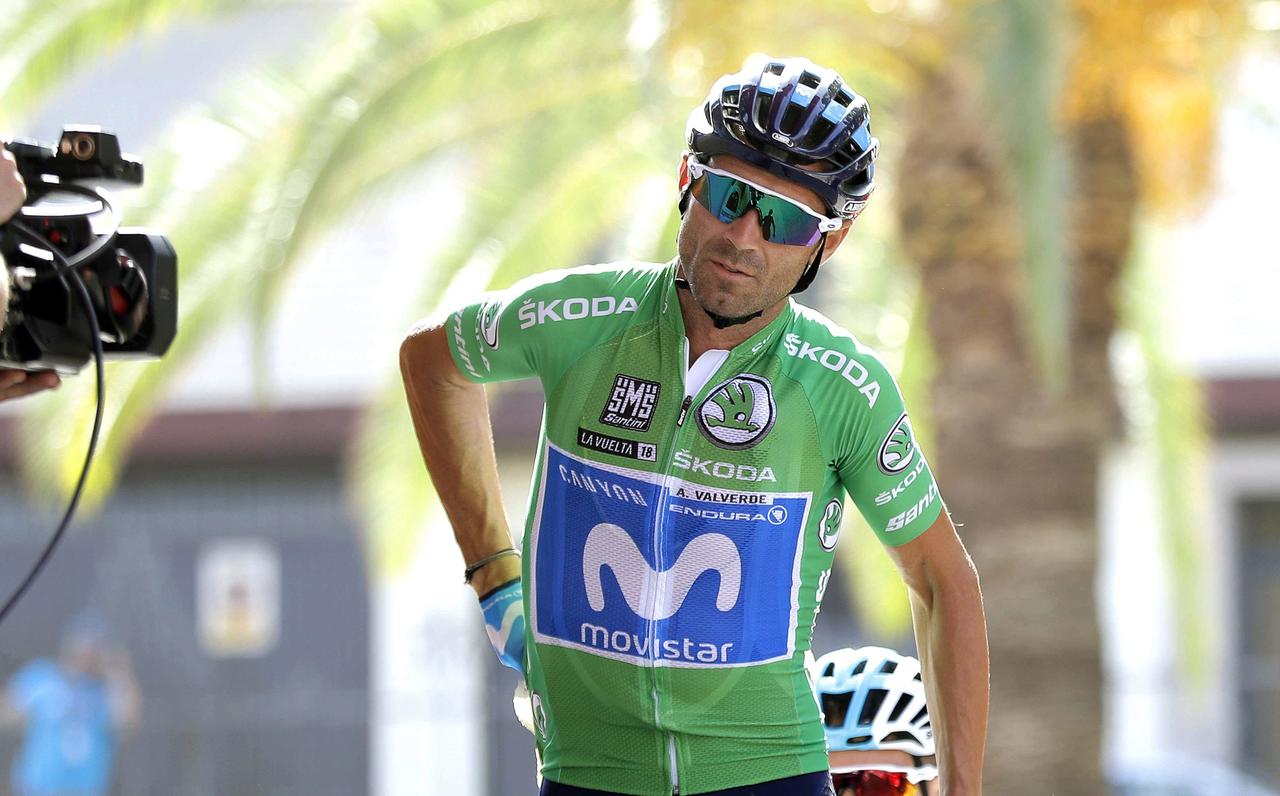 Valverde gana la 8va etapa de la Vuelta. Noticias en tiempo real