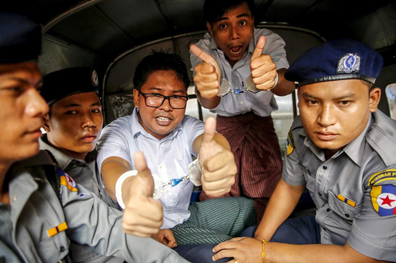 Piden liberar a periodistas presos por investigar matanza de rohinyás. Noticias en tiempo real