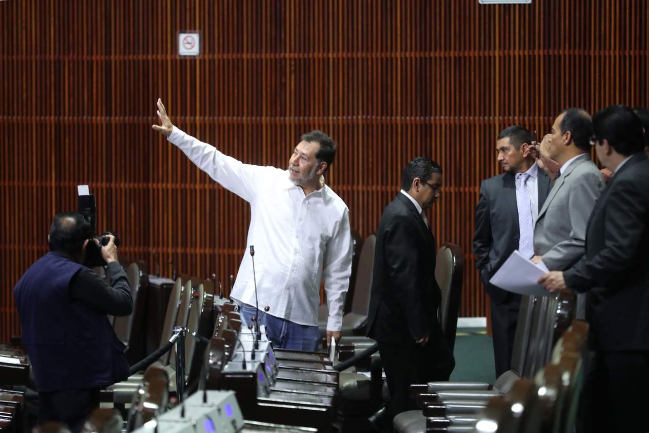 Fernández Noroña se opone a quitar el fuero a legisladores. Noticias en tiempo real