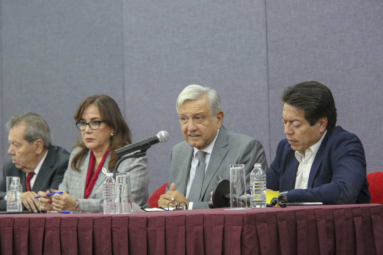 López Obrador se reúne con diputados de Morena. Noticias en tiempo real