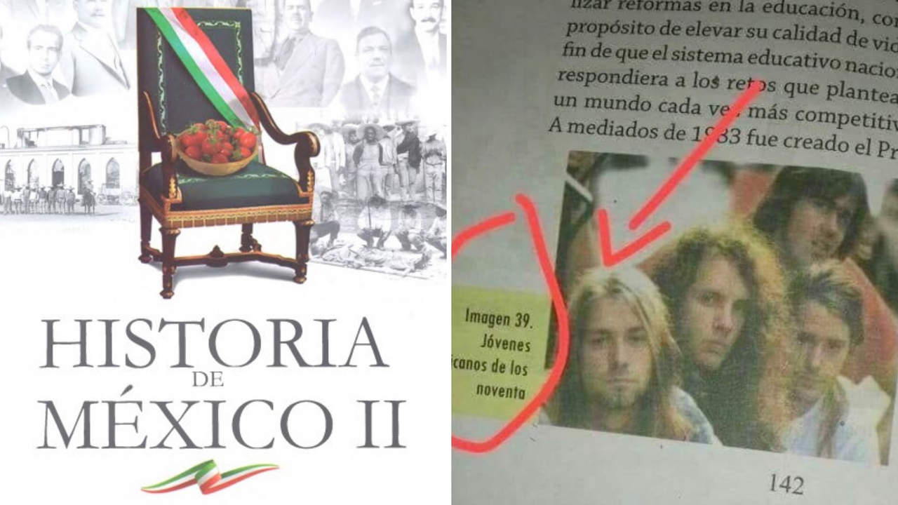 Libro de la UAS confunde a Nirvana con jóvenes mexicanos de los 90s. Noticias en tiempo real
