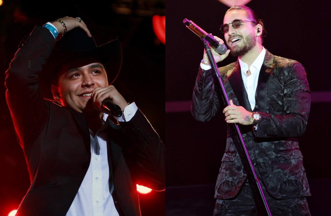 Maluma y Christian Nodal lanzarán dueto romántico. Noticias en tiempo real