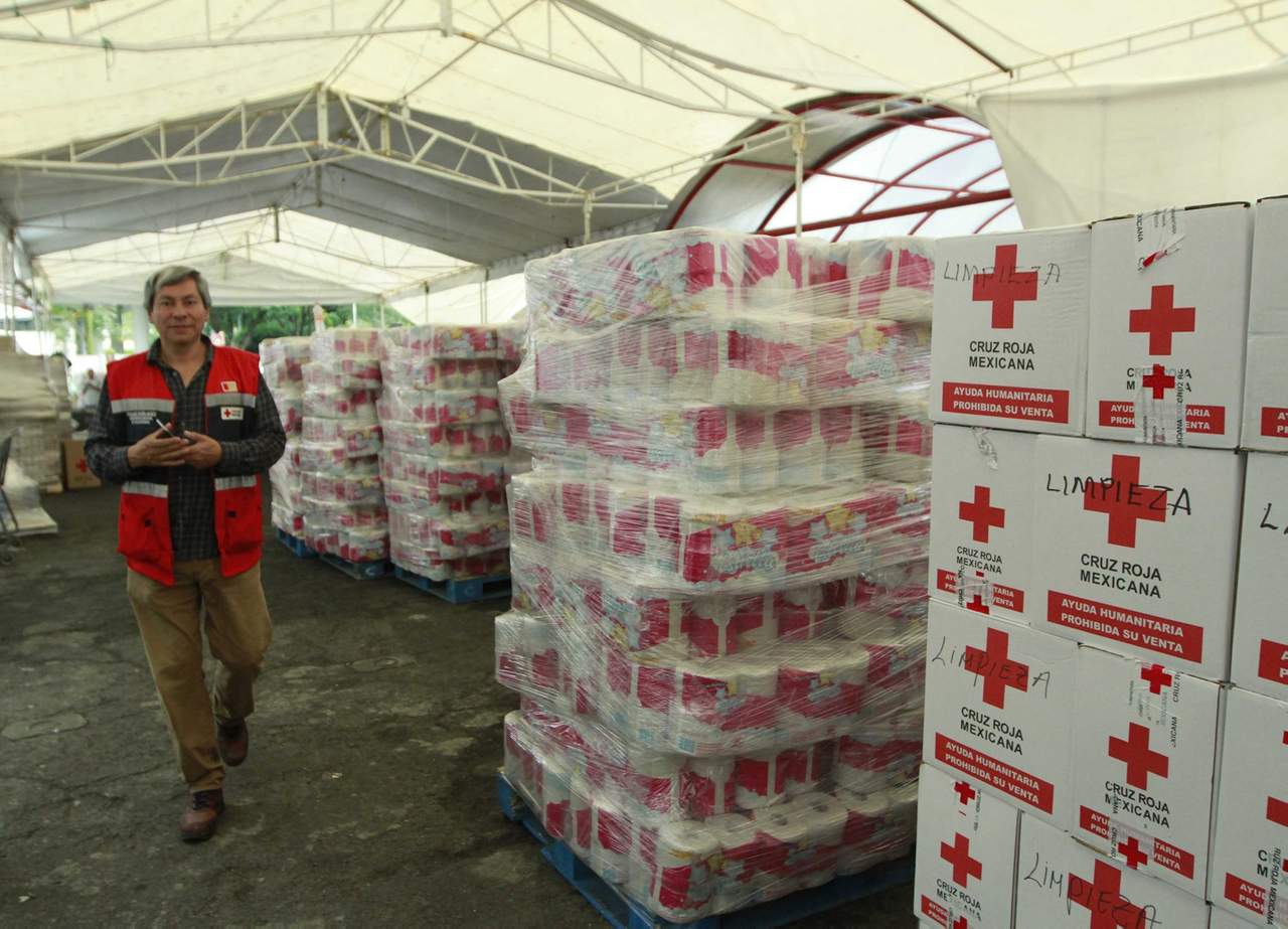 Tras sismo del 19S, Cruz Roja ha recibido 594 mdp. Noticias en tiempo real