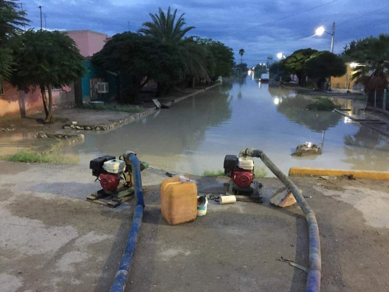 Afectan lluvias a habitantes de Tlahualilo. Noticias en tiempo real