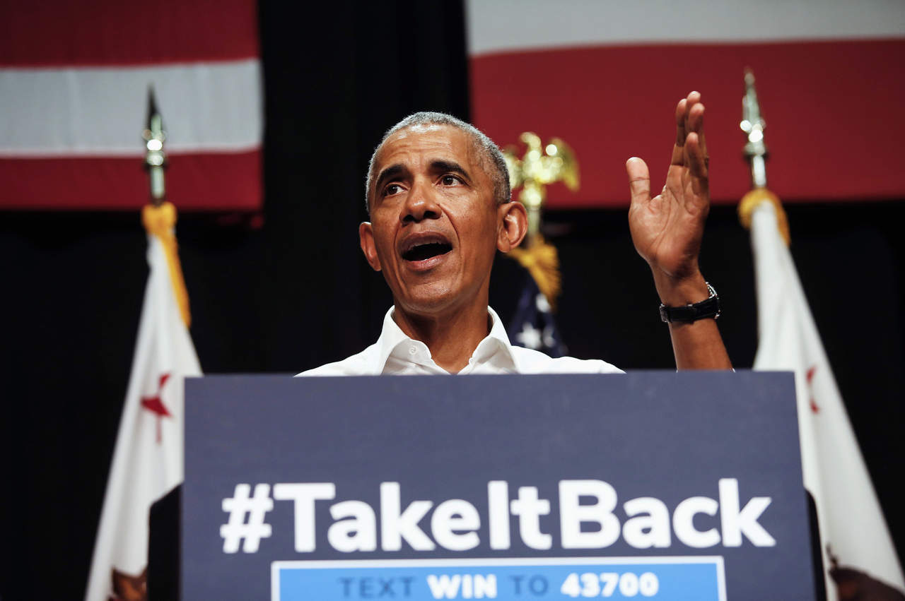 Obama llama al voto para restaurar la cordura en política en EU. Noticias en tiempo real