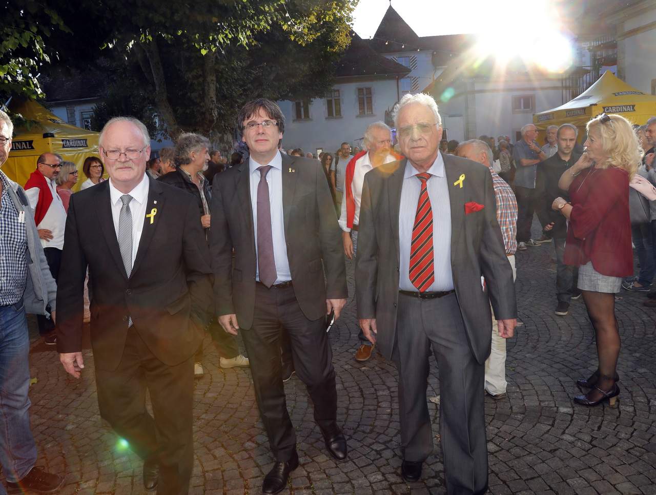 Puigdemont viaja a Suiza para participar en una fiesta regional. Noticias en tiempo real