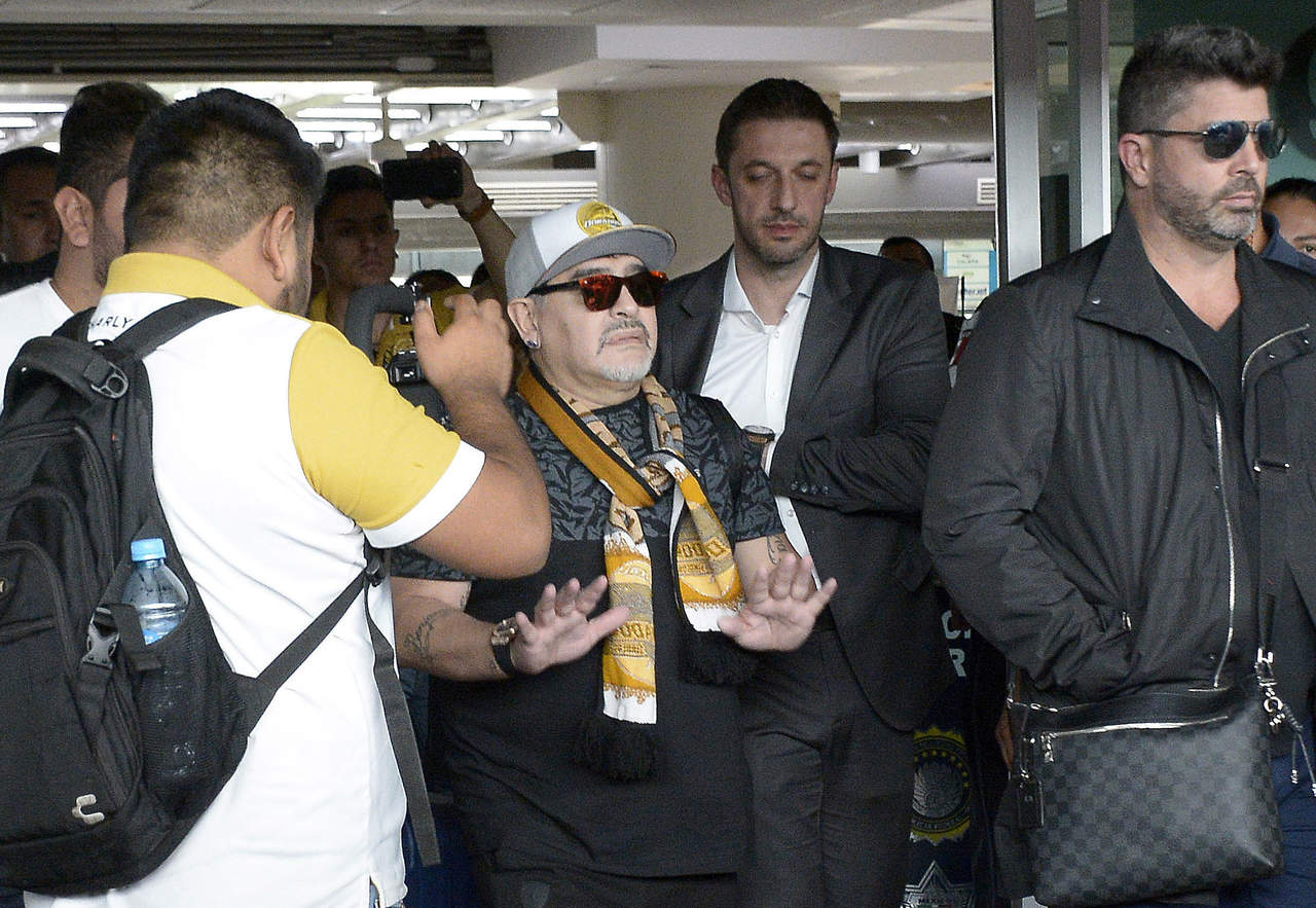 A Primera División no se llega sin sacrificios: Maradona. Noticias en tiempo real