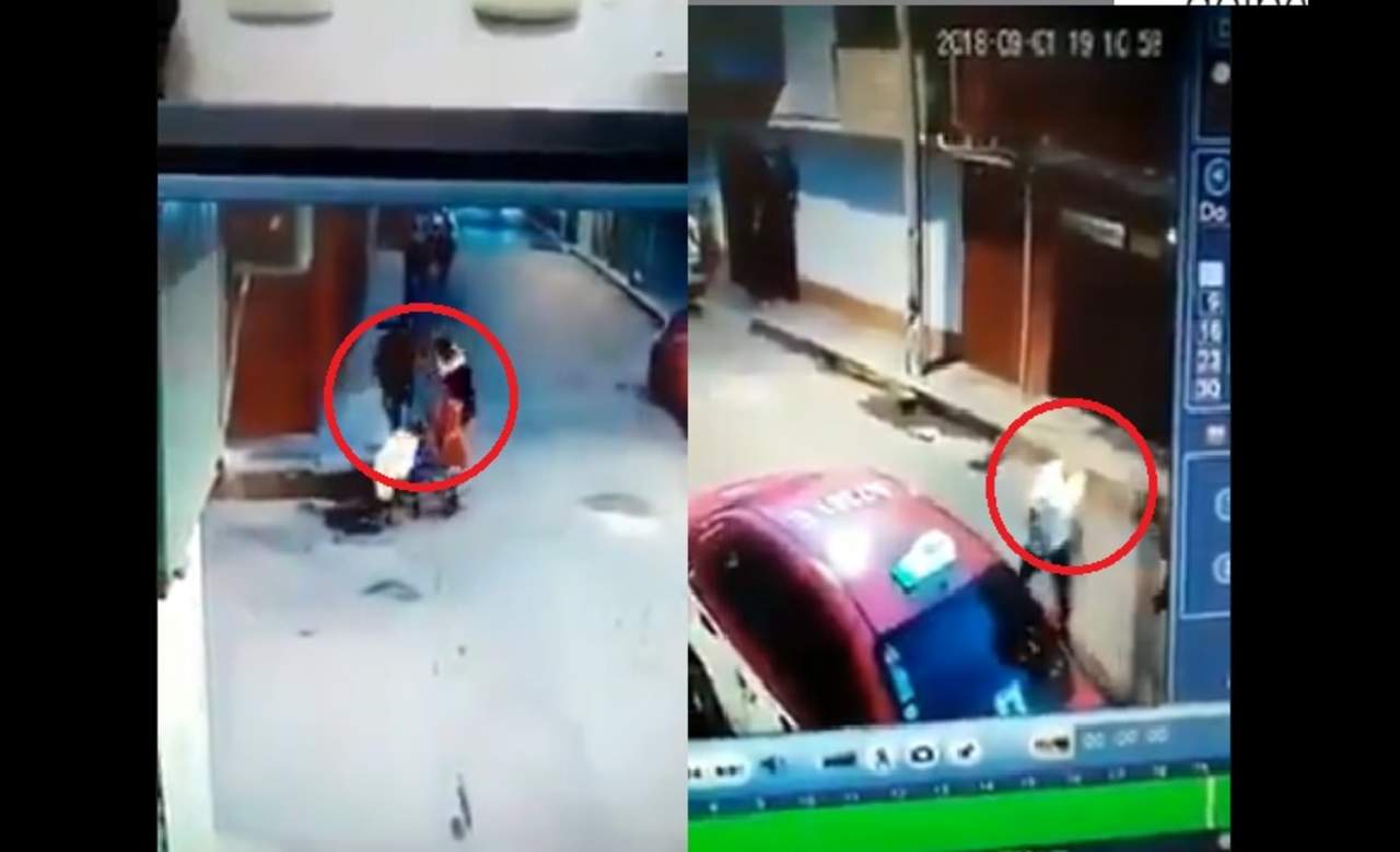 VIDEO: Taxista defiende a mujer que estaba siendo agredida en la calle. Noticias en tiempo real