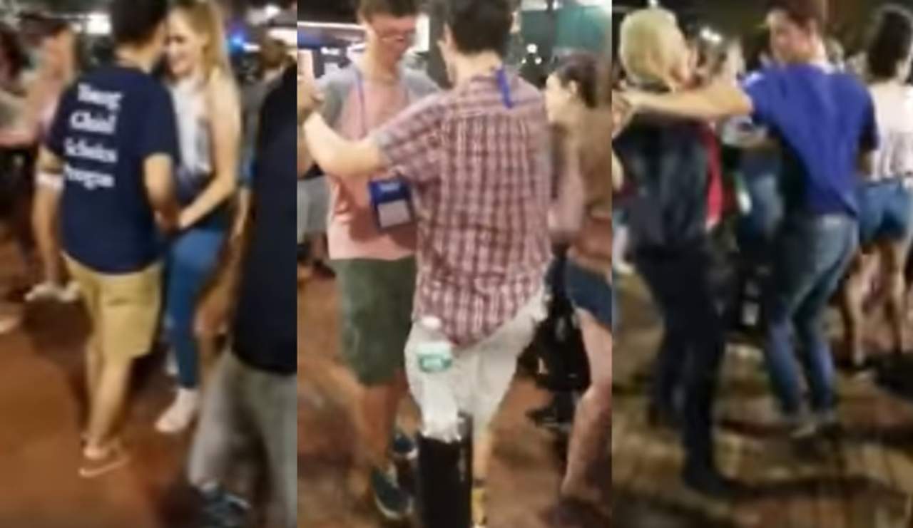 VIDEO: Se convierten en sensación viral por sus pasos de baile. Noticias en tiempo real