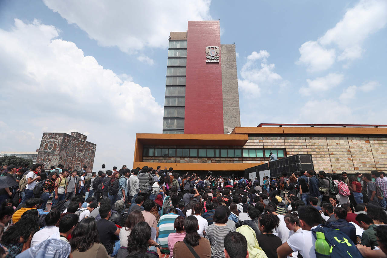 Facultades de Ciencias Políticas y Filosofía de UNAM acuerdan paro. Noticias en tiempo real