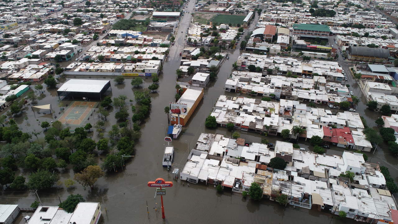 Lluvias dejan casi 100 mil afectados en Coahuila. Noticias en tiempo real