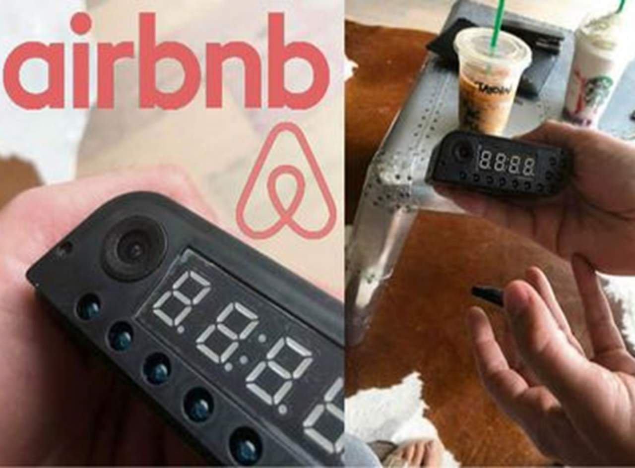 Encuentra cámara escondida en departamento de Airbnb. Noticias en tiempo real