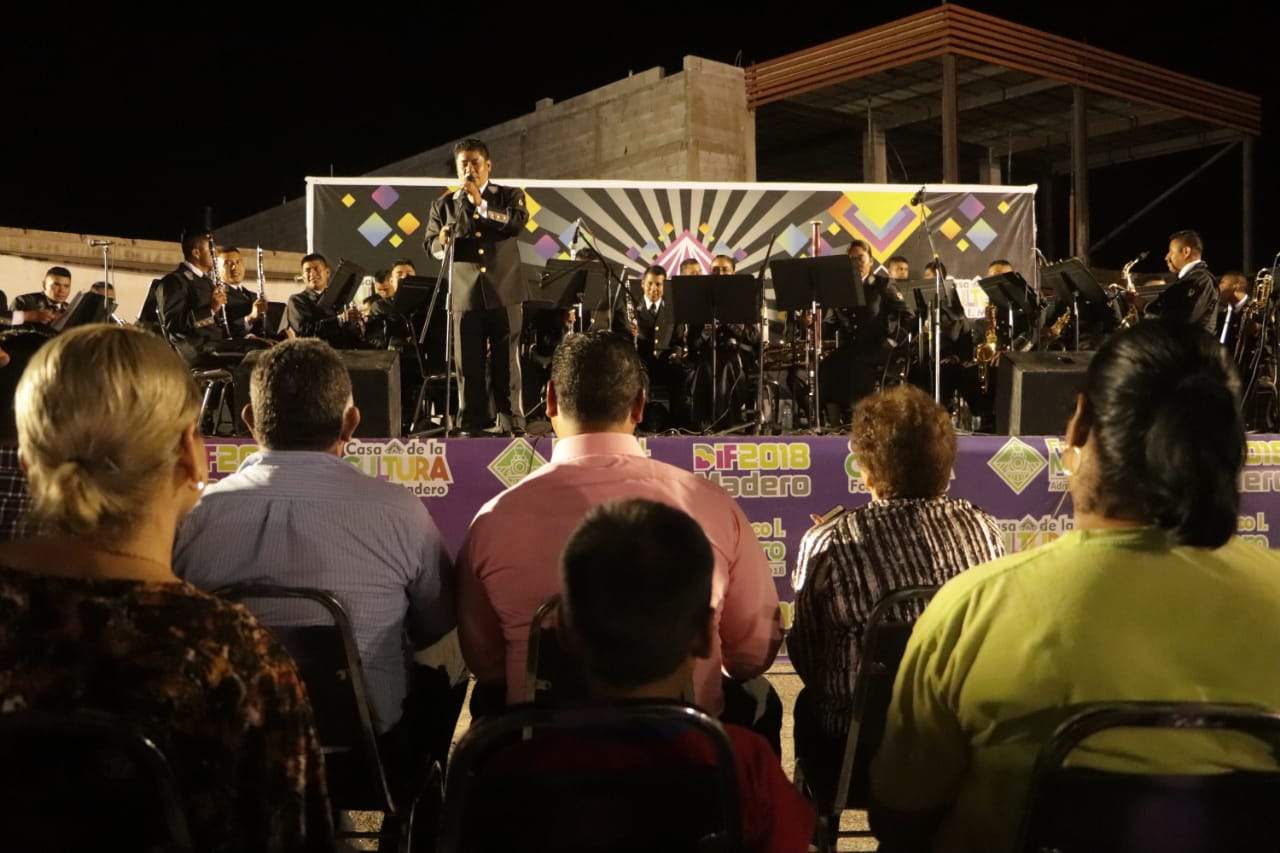 Ovacionan participación de Banda Sinfónica Militar en la Feria de Madero. Noticias en tiempo real