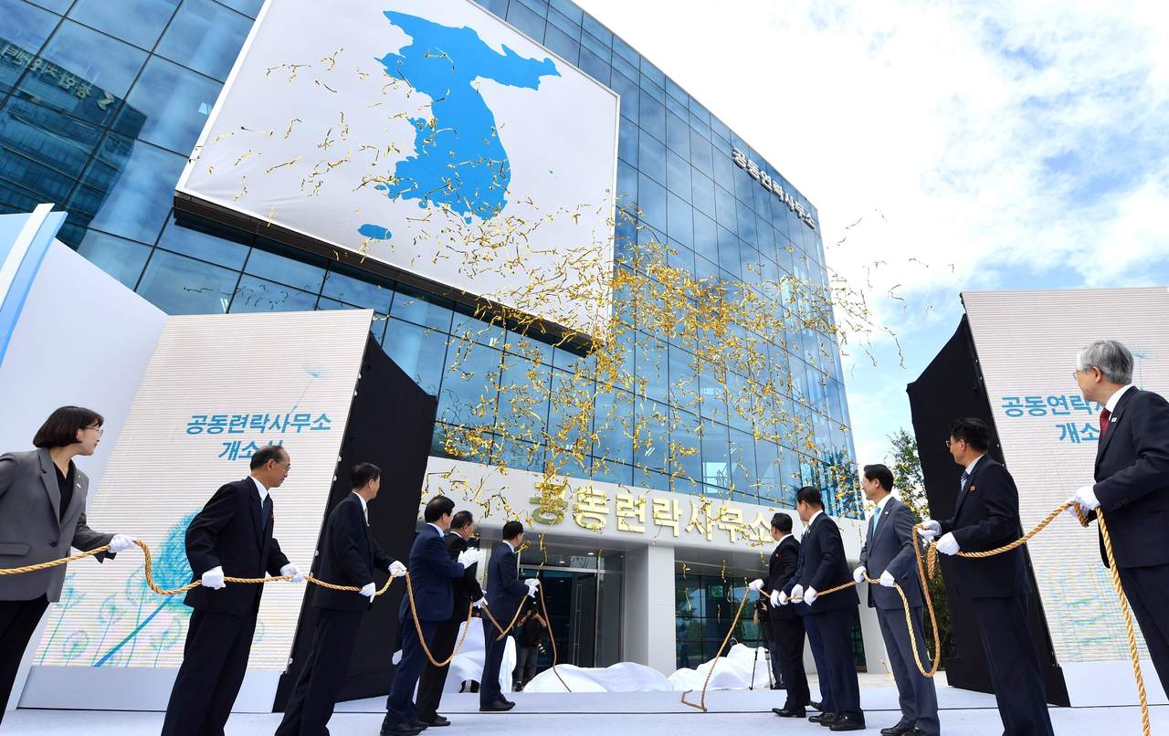 Coreas abren su primera oficina de enlace. Noticias en tiempo real