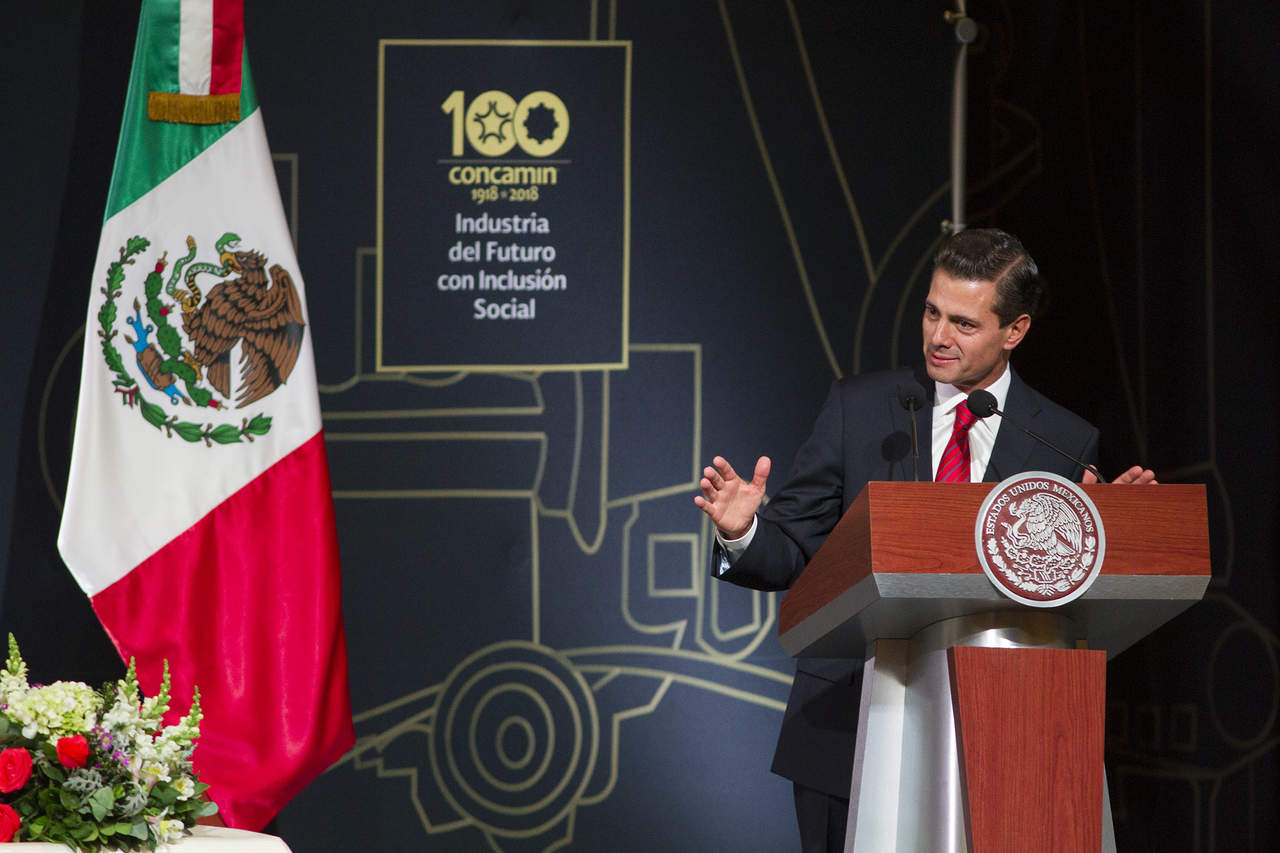 Vamos por buen camino y los logros son de todos: Peña Nieto. Noticias en tiempo real