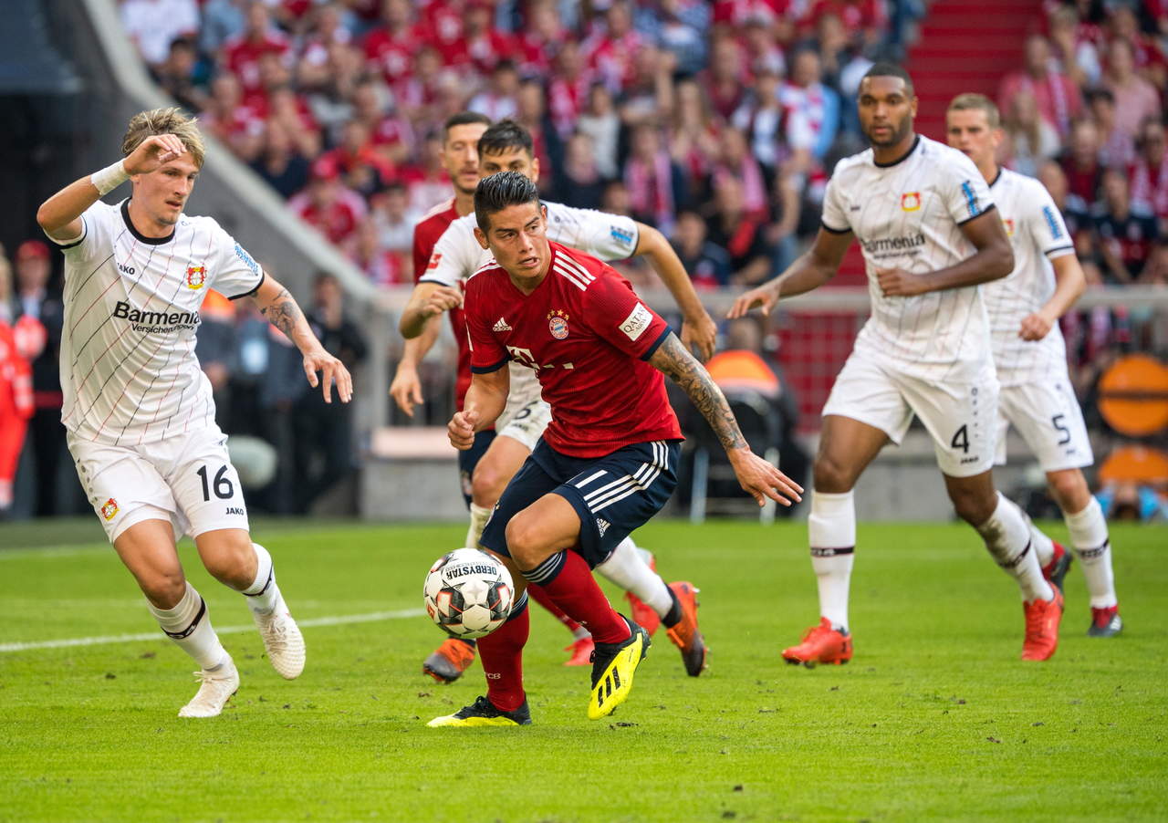 Gol de James Rodríguez sella la victoria del Bayern Múnich. Noticias en tiempo real