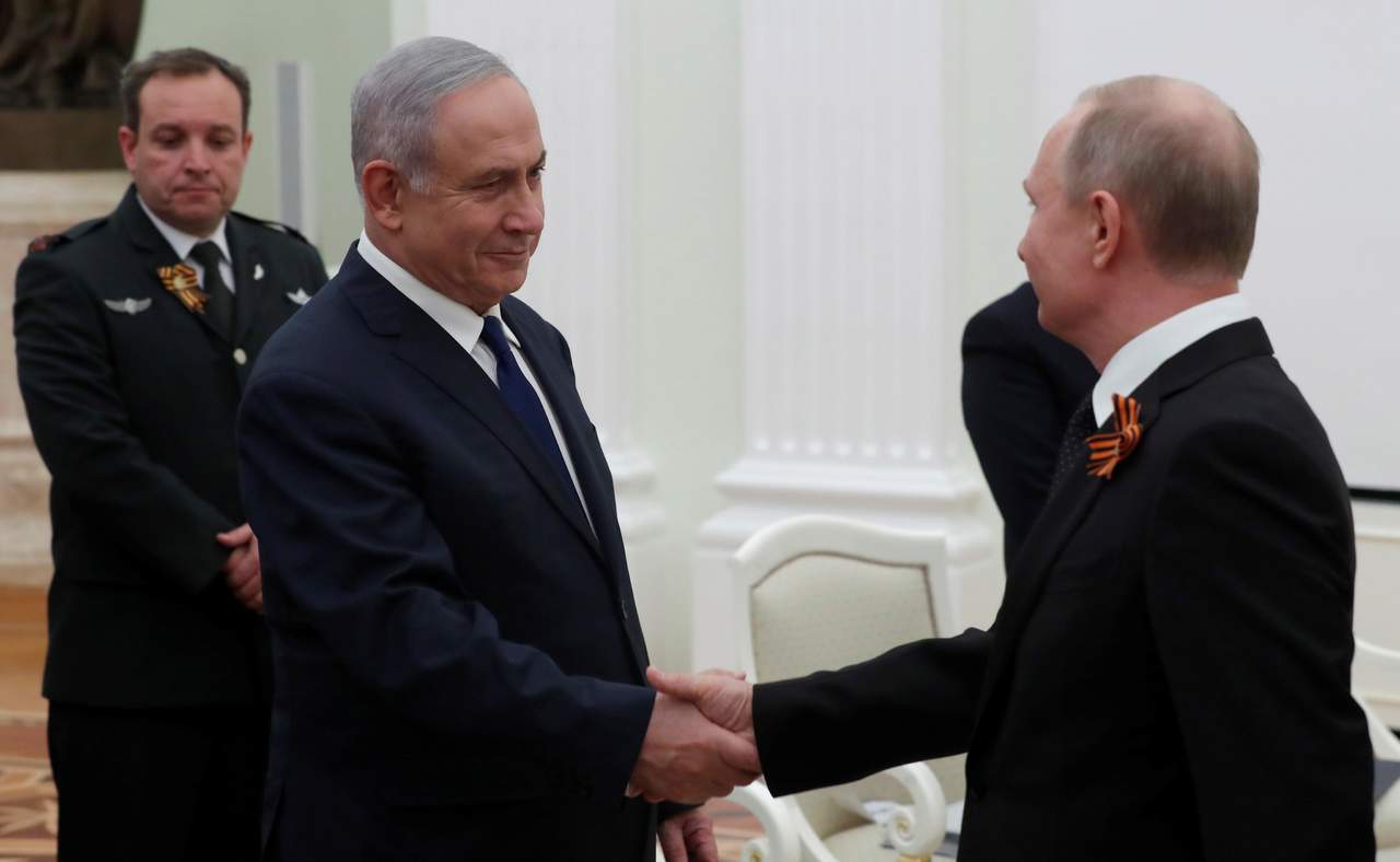 Hablan Netanyahu y Putin sobre avión ruso derribado en Siria. Noticias en tiempo real