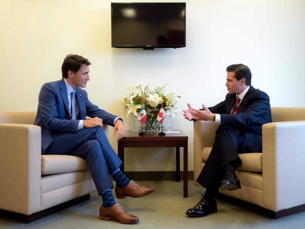 Peña Nieto y Justin Trudeau dialogan sobre renegociación del TLCAN. Noticias en tiempo real