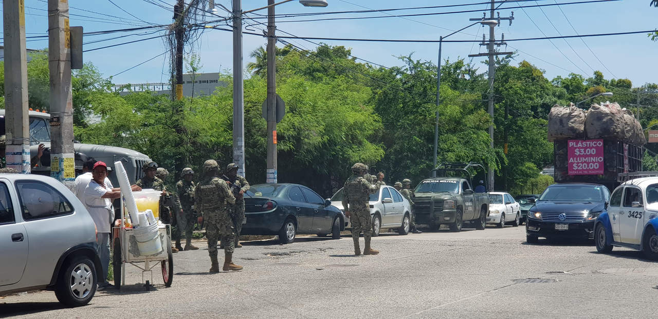 Interviene la Marina seguridad en Acapulco. Noticias en tiempo real