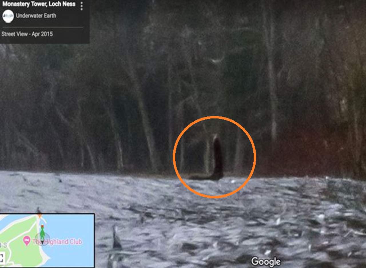Cree encontrar al monstruo del lago Ness con Google Earth. Noticias en tiempo real