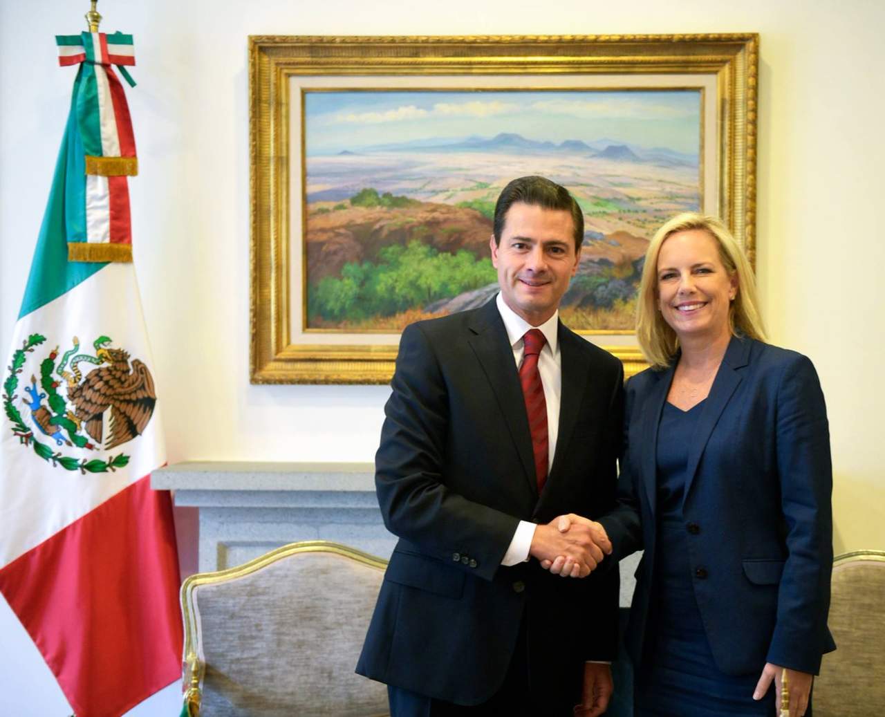 Se reúne EPN con secretaria de seguridad interna de EU. Noticias en tiempo real